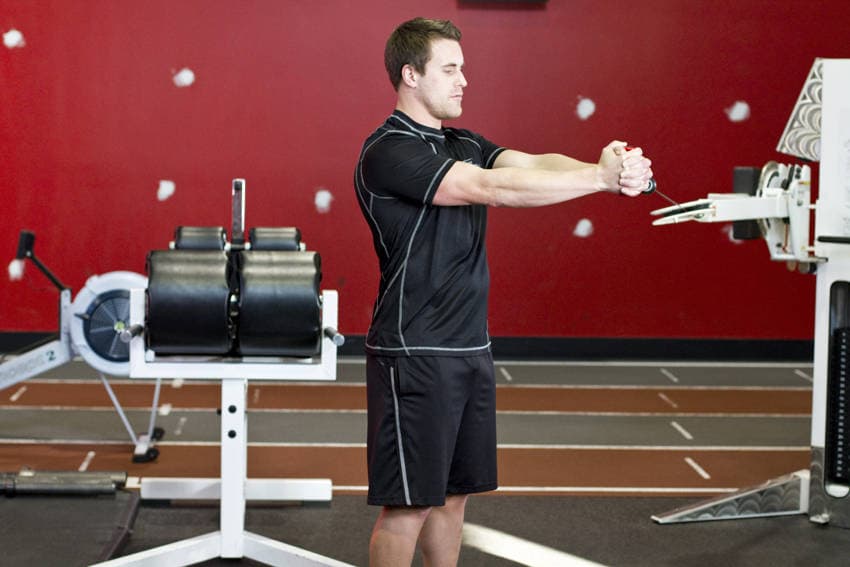 Pallof Press With Rotation, position 2 of 2