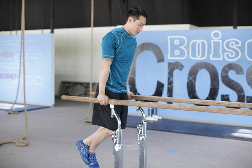 Parallel Bar Dip, position 2 of 2