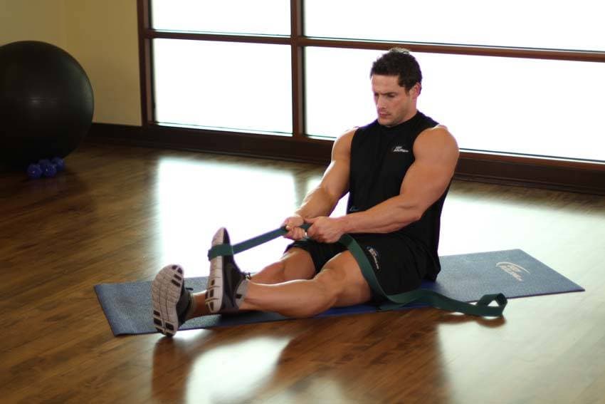 Peroneals Stretch, position 1 of 2