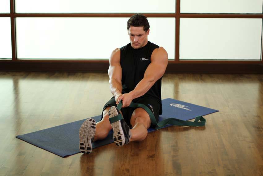 Peroneals Stretch, position 2 of 2