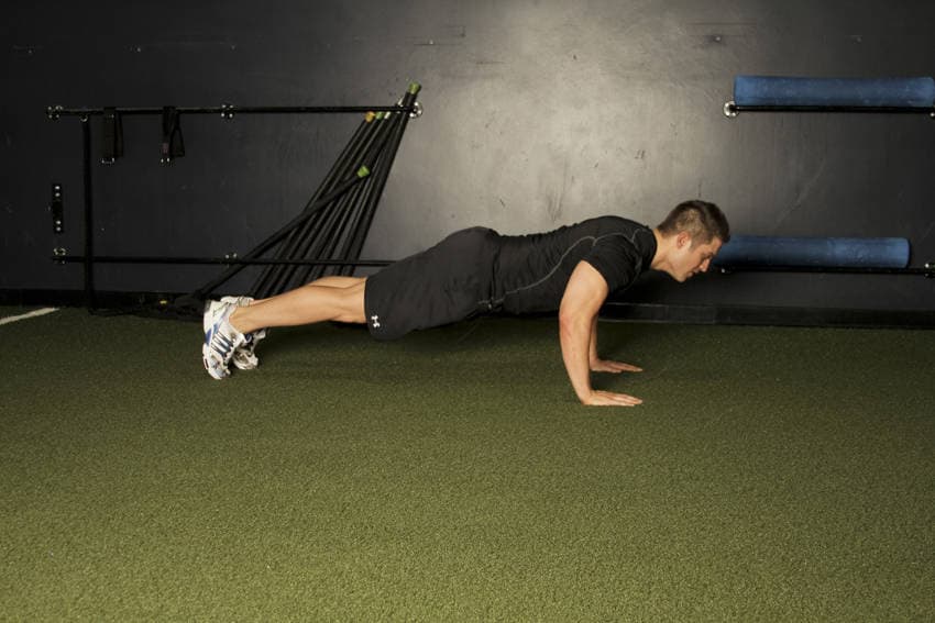 Plyo Push-up, position 2 of 2