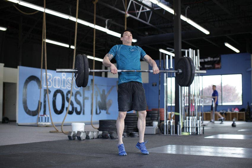 Power Clean, position 2 of 2