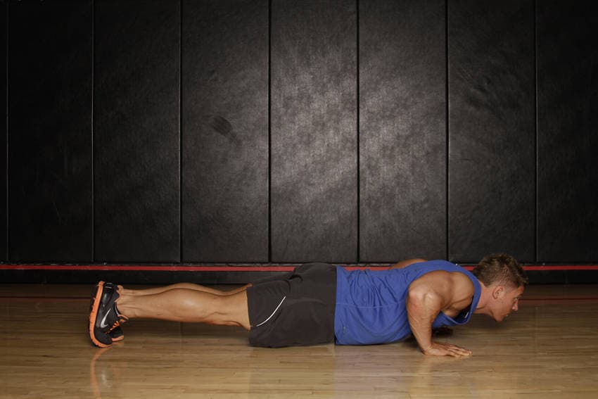 Push Up to Side Plank, position 2 of 2