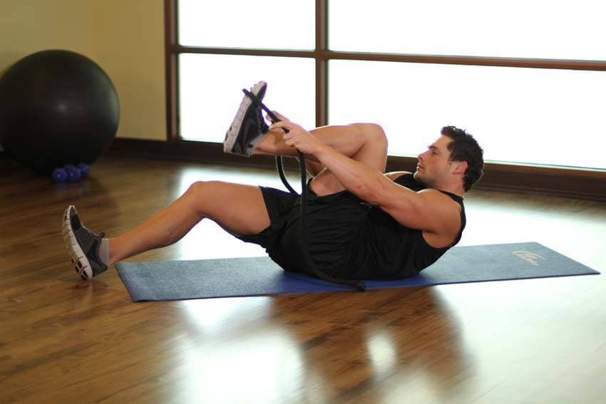 Quad Stretch, position 1 of 2