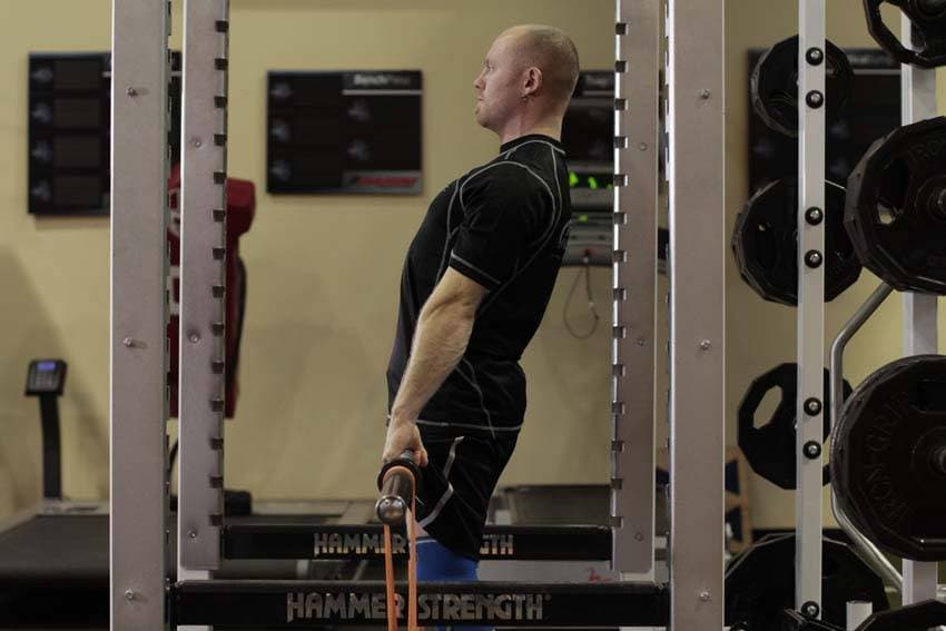 Rack Pull with Bands, position 2 of 2