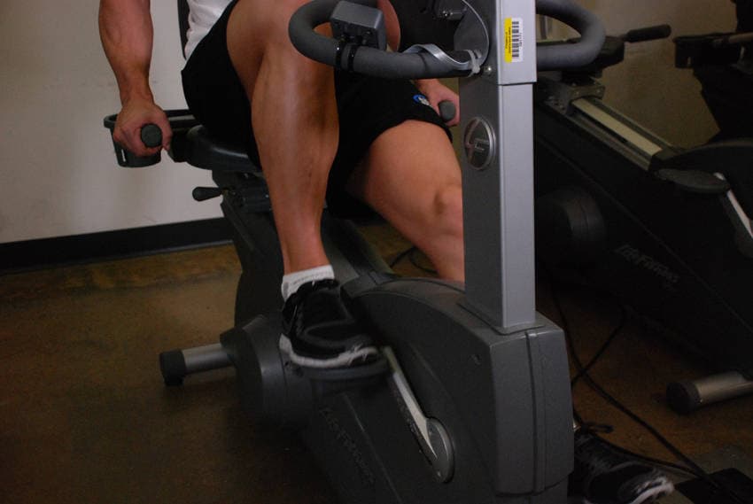 Recumbent Bike, position 2 of 2
