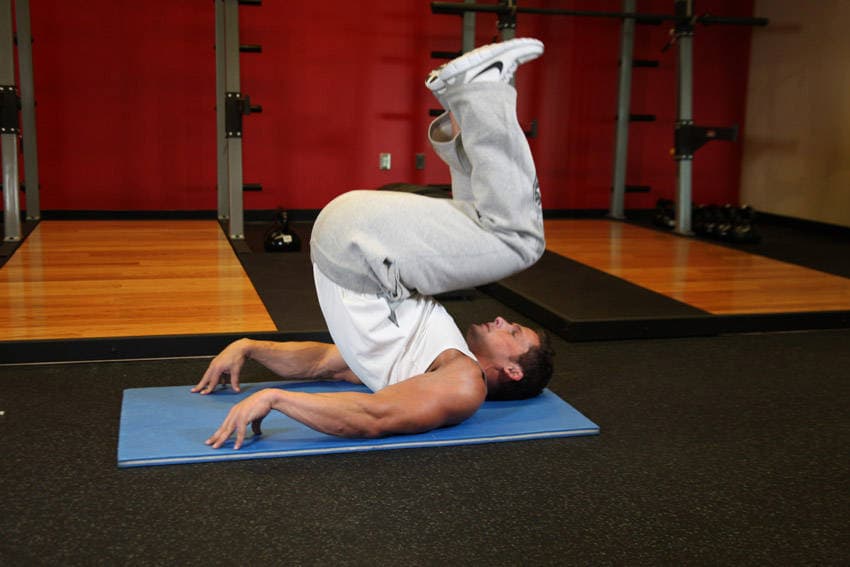 Reverse Crunch, position 2 of 2