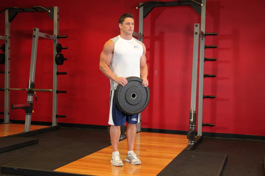 Reverse Plate Curls, position 1 of 2