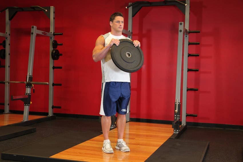 Reverse Plate Curls, position 2 of 2