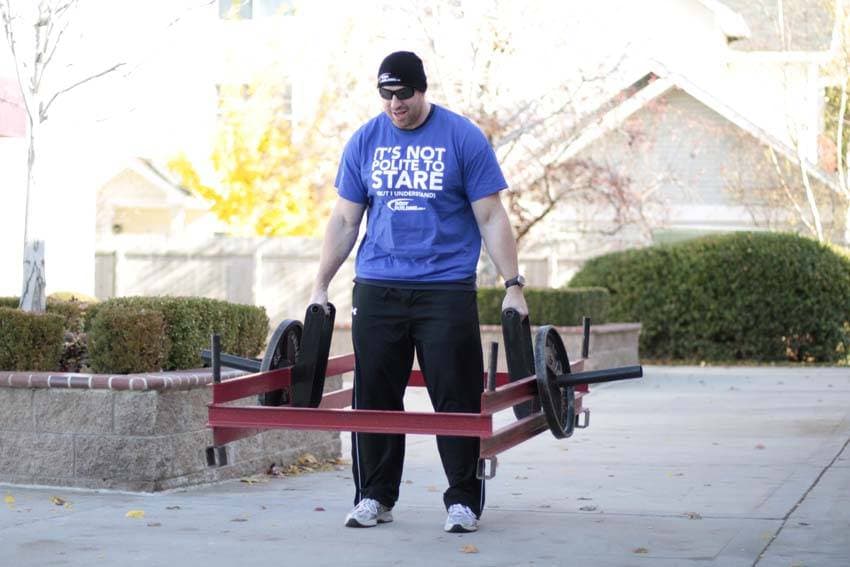 Rickshaw Deadlift, position 2 of 2