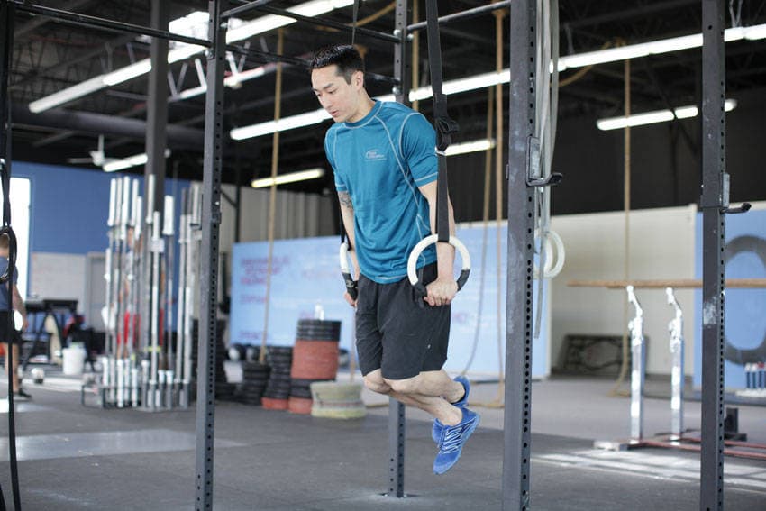 Ring Dips, position 2 of 2