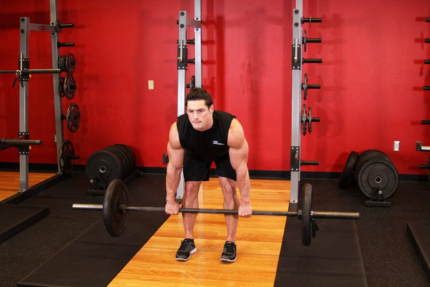 Romanian Deadlift, position 1 of 2
