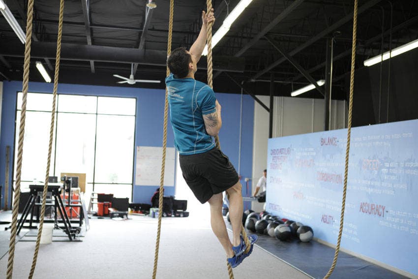 Rope Climb, position 2 of 2