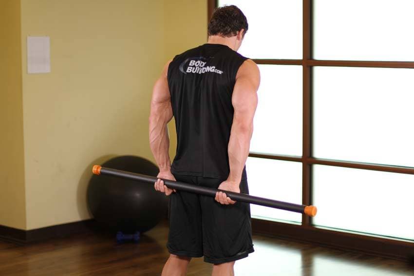 Round The World Shoulder Stretch, position 1 of 2