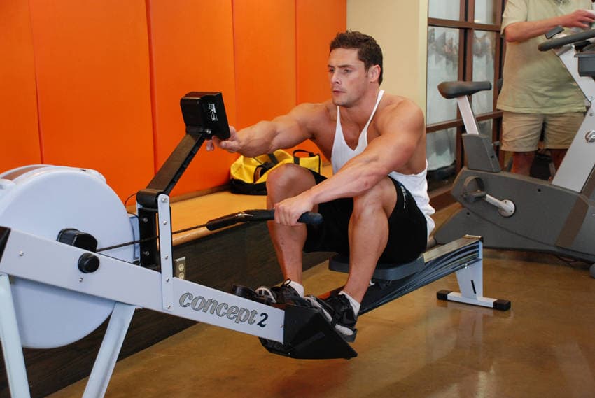 Rowing, Stationary, position 1 of 2