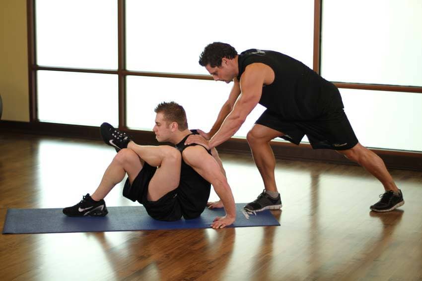 Seated Glute, position 2 of 2