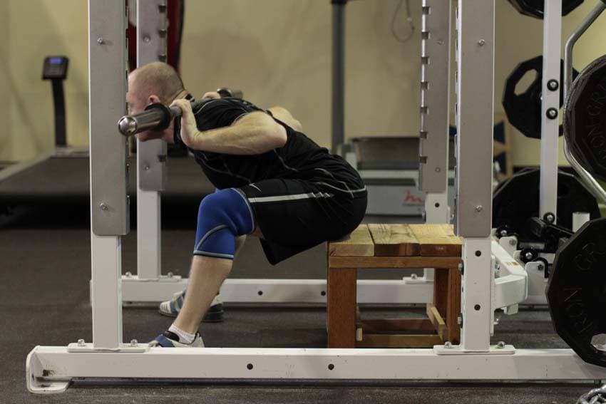 Seated Good Mornings, position 2 of 2
