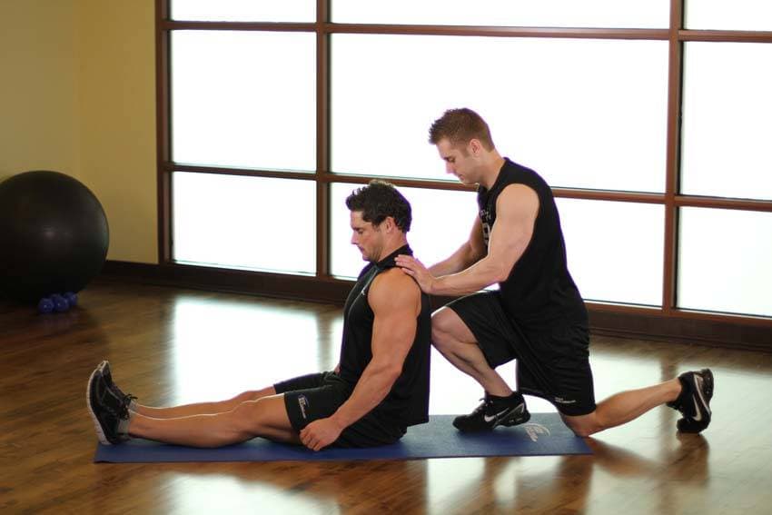 Seated Hamstring, position 1 of 2