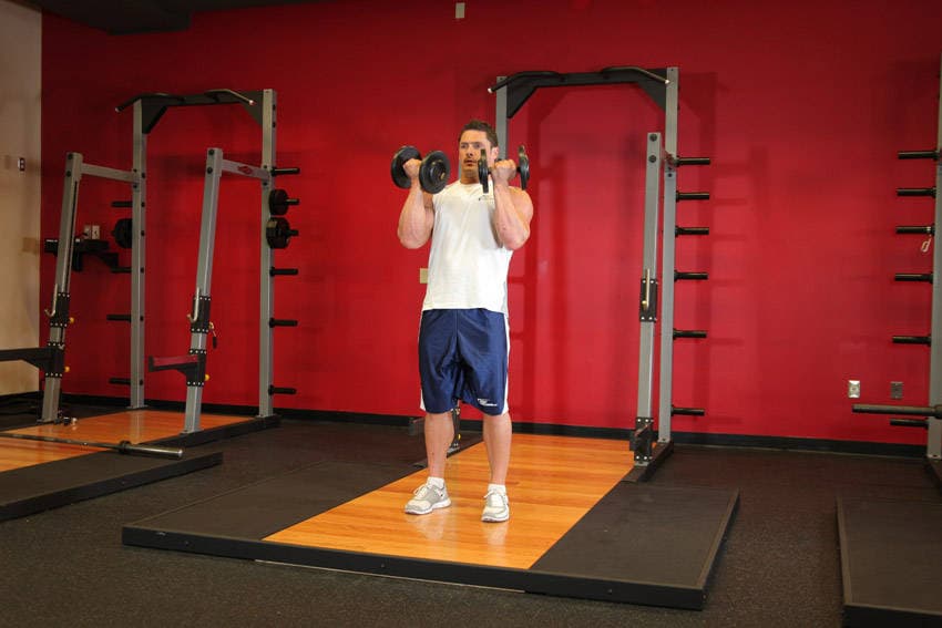 See-Saw Press (Alternating Side Press), position 1 of 2