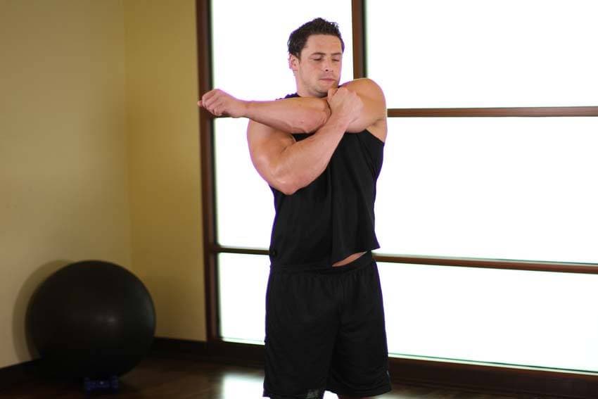 Shoulder Stretch, position 2 of 2