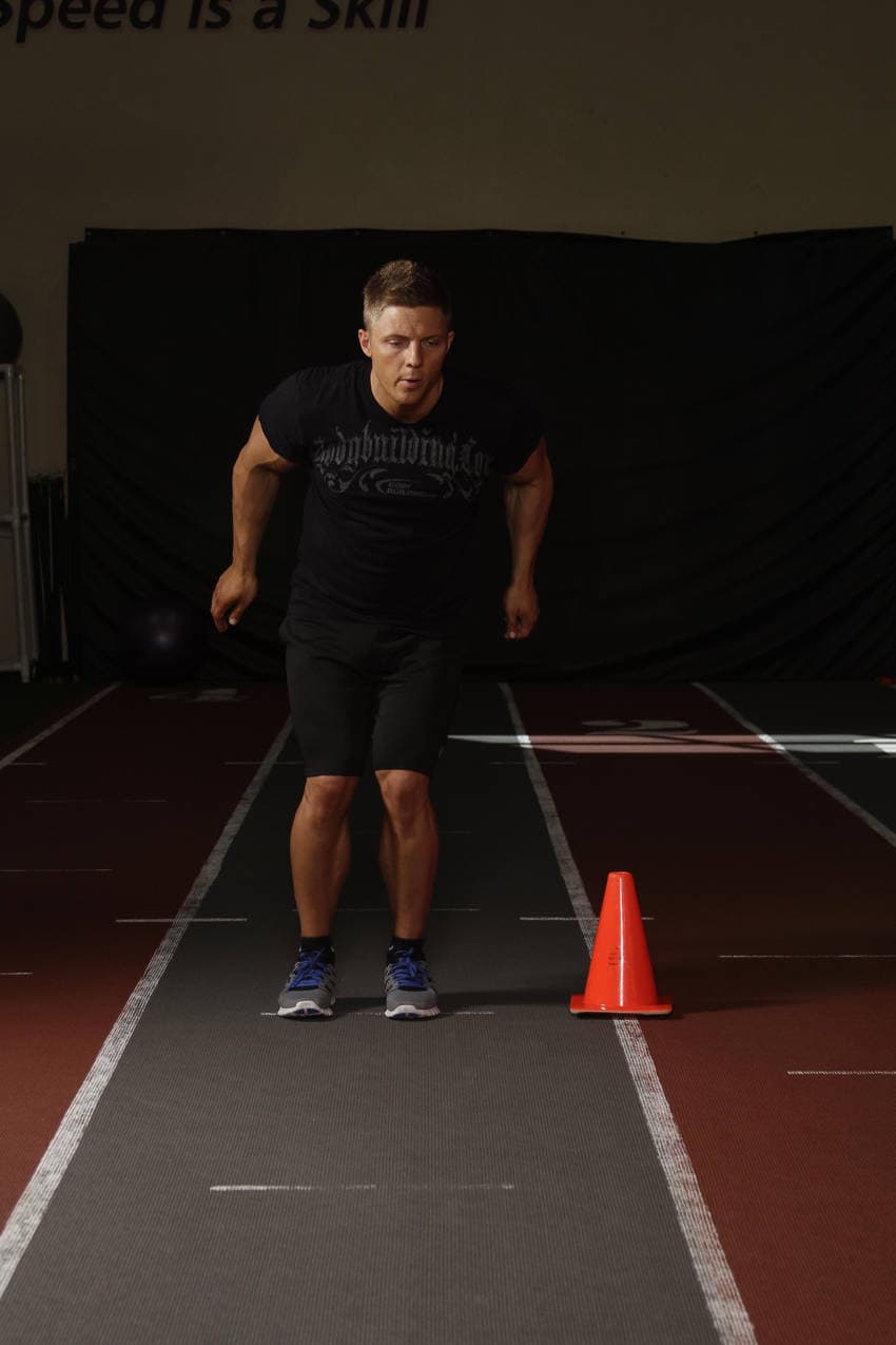 Side Hop-Sprint, position 2 of 2
