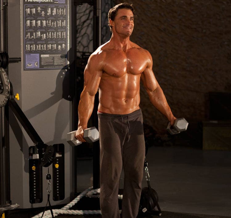 Side Laterals to Front Raise, position 1 of 2