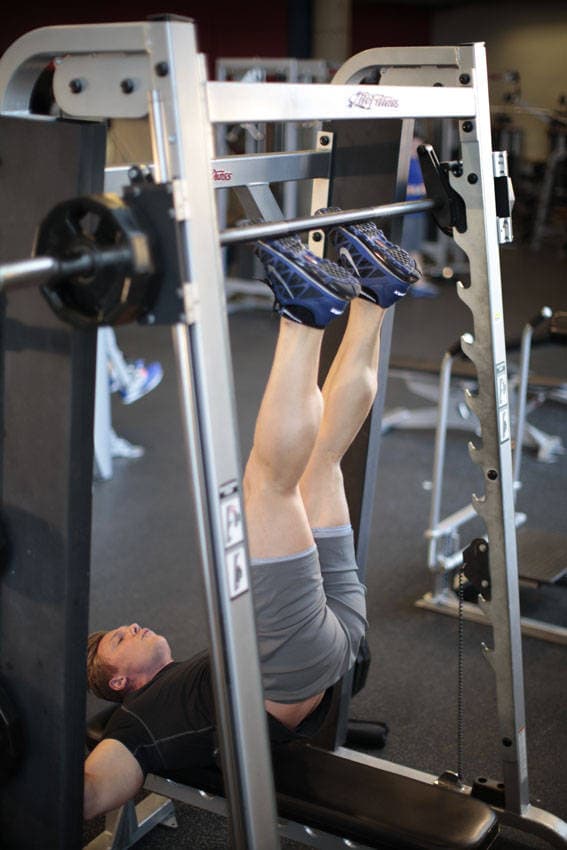 Smith Machine Hip Raise, position 2 of 2