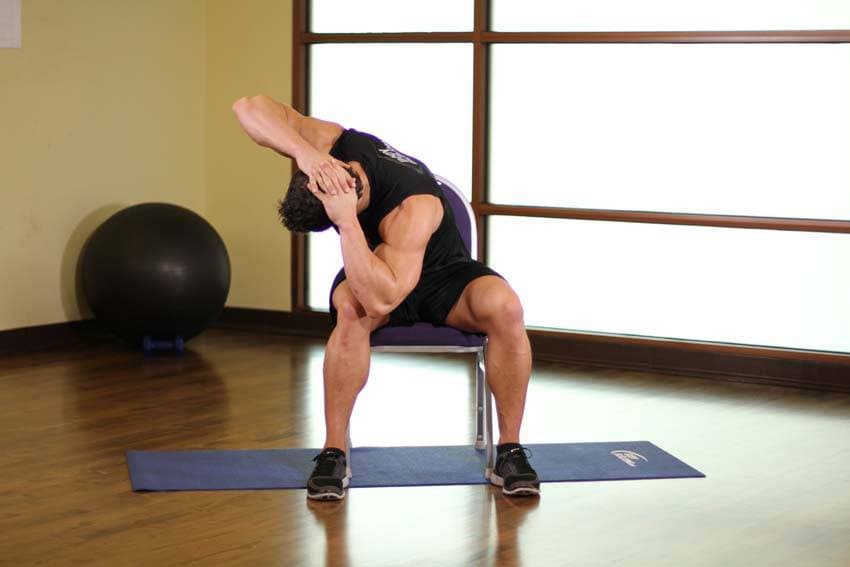 Spinal Stretch, position 2 of 2