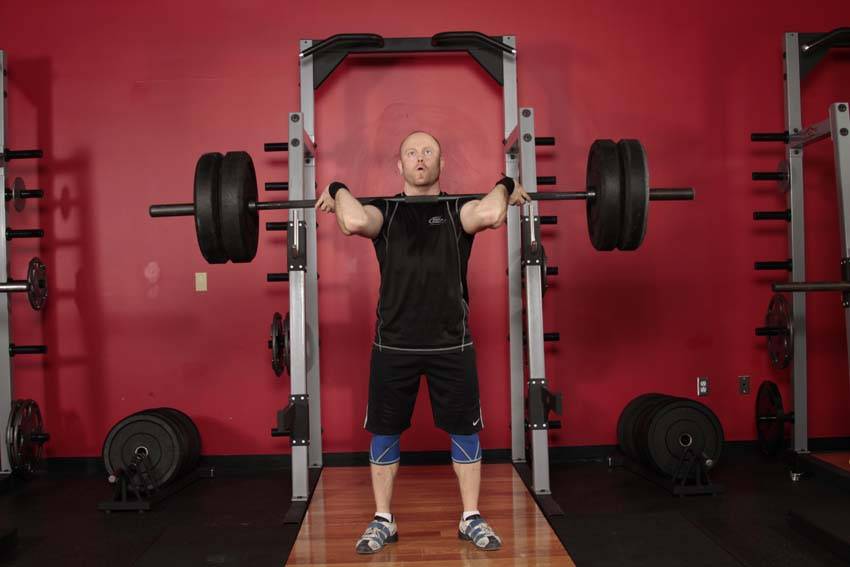 Split Jerk, position 1 of 2