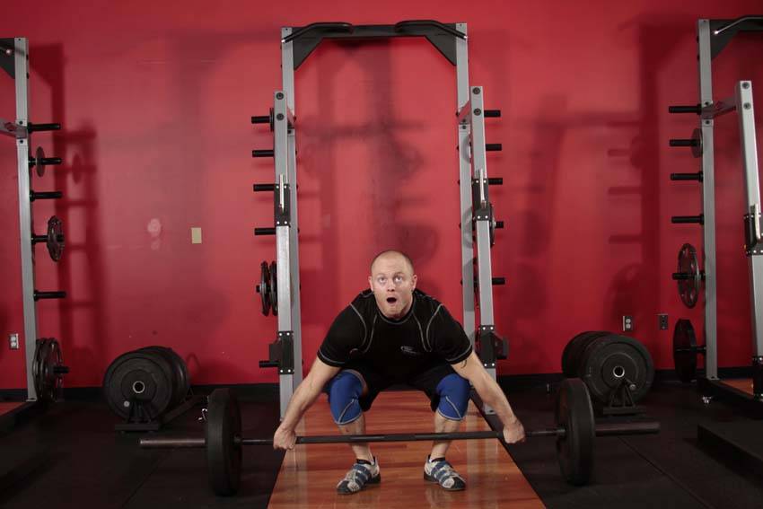 Split Snatch, position 1 of 2
