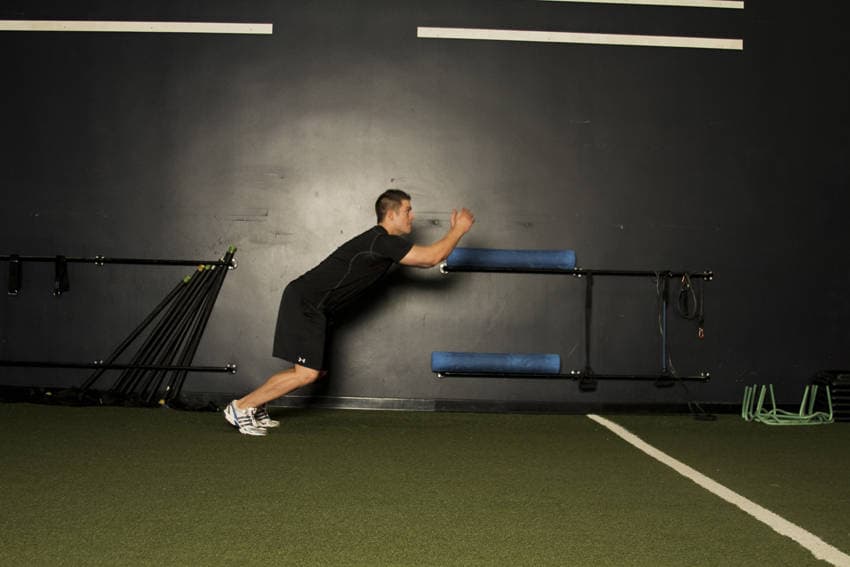 Standing Long Jump, position 2 of 2