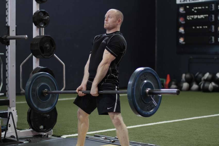 Sumo Deadlift, position 2 of 2