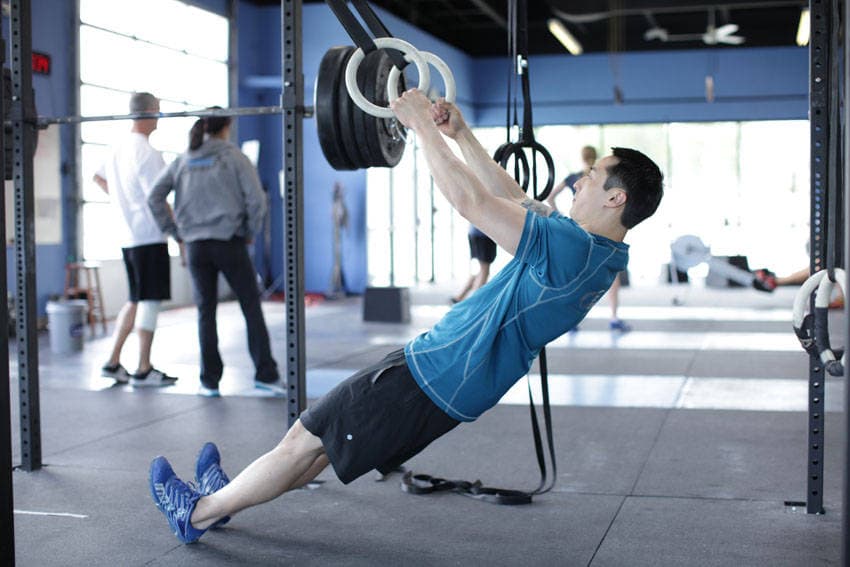 Suspended Row, position 1 of 2
