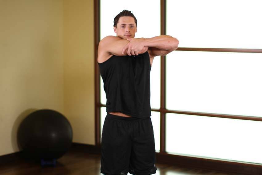 Tricep Side Stretch, position 2 of 2