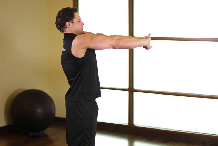 Upper Back Stretch, position 2 of 2