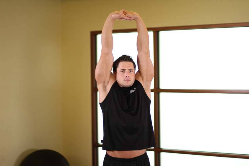 Upward Stretch, position 2 of 2