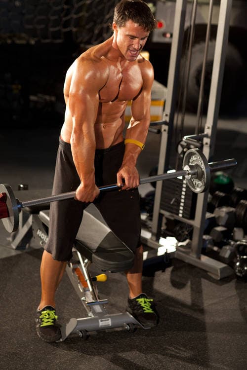 Wrist Rotations with Straight Bar, position 1 of 2